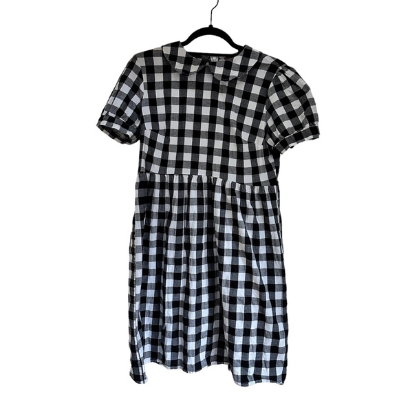 Sold Urban outfitters | Urban Renewal | plaid gingham Peter Pan midi dress - Picture 5 of 6